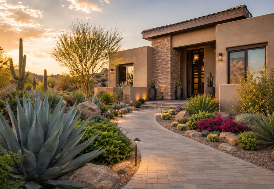 Arizona desert landscape design